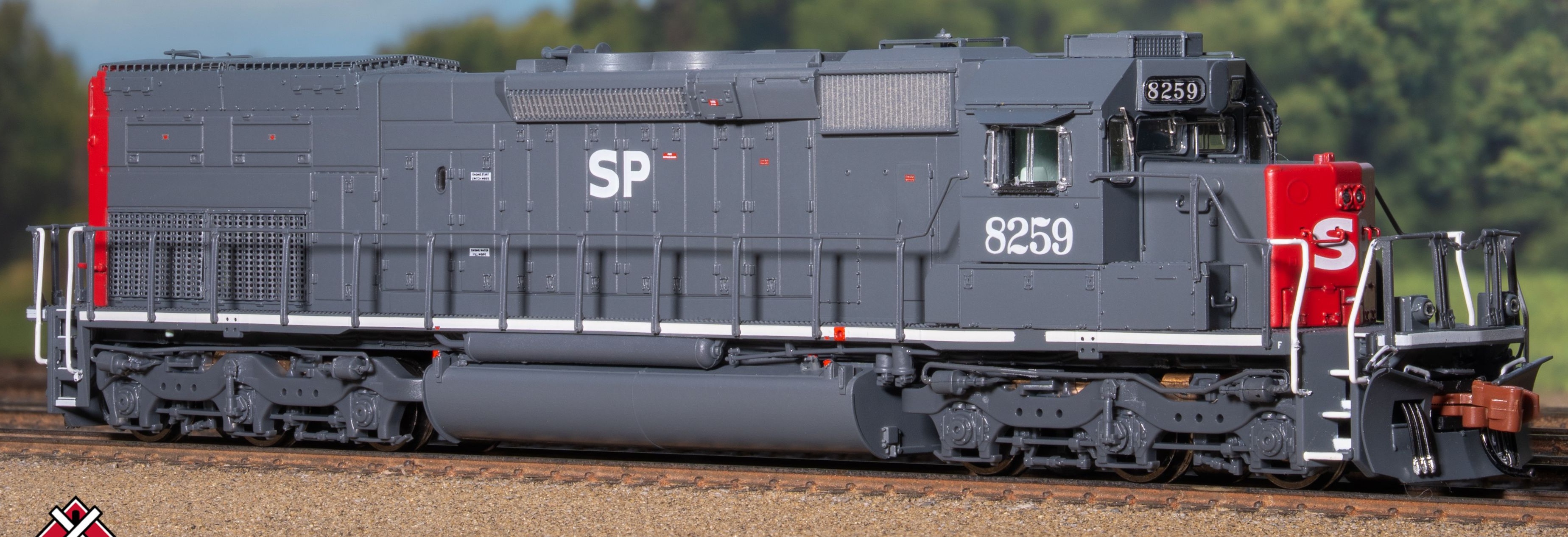 ScaleTrains Rivet Counter N SXT41066 DCC/ESU LokSound V5 EMD SD40T-2 Southern Pacific "SP" Lettering w/Ditch Lights SP #8259