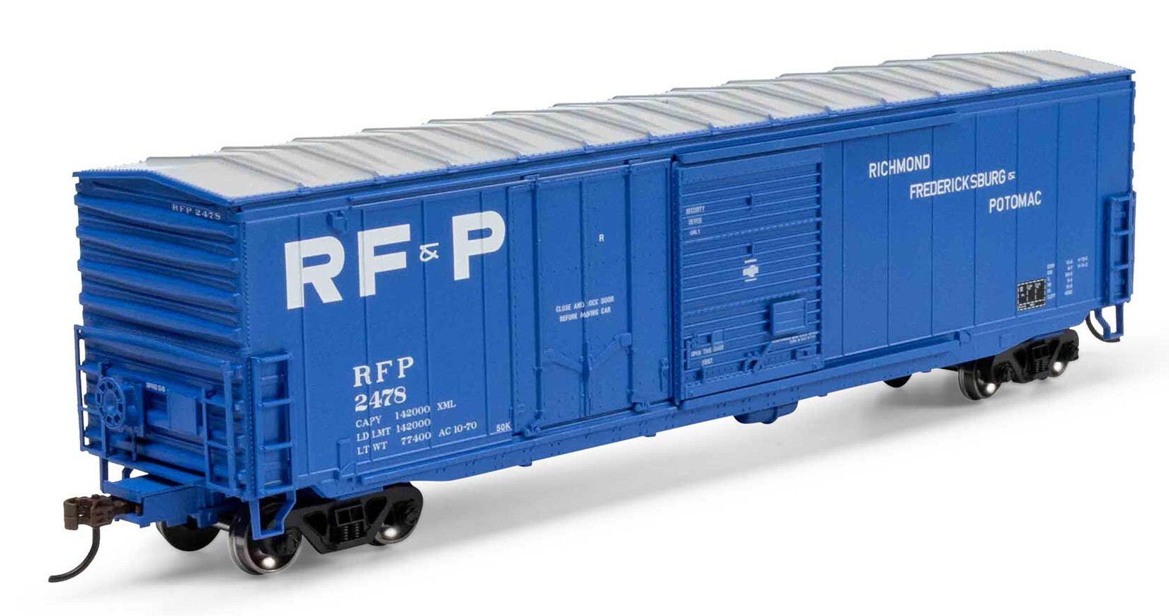 Athearn HO ATH-1336 50' ACF Combo Door Box Car RF&P #2478