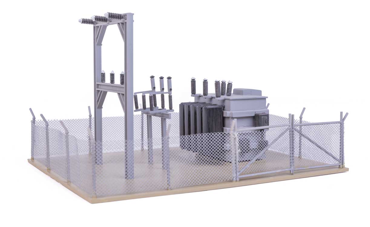 Walthers Cornerstone HO 933-4107 Transformer Factory - Kit