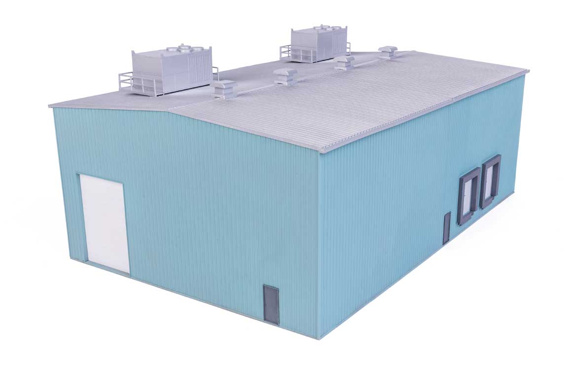 Walthers Cornerstone HO 933-4107 Transformer Factory - Kit