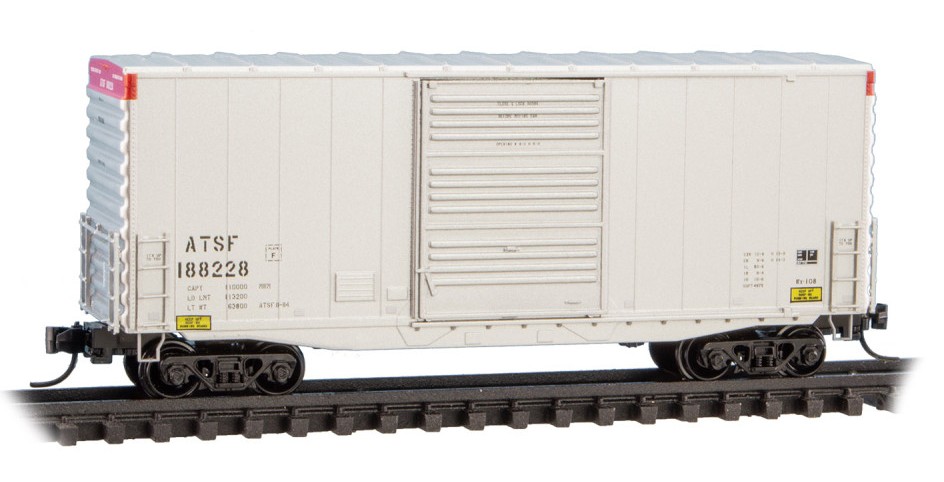 Micro Trains Line N 983 02 281 Atchison Topeka & Santa Fe MOW ATSF 4-Pack