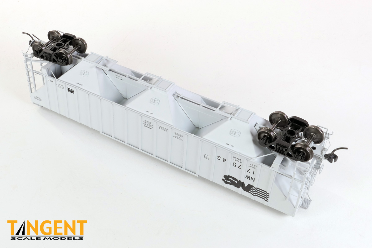 Tangent Scale Models HO 36223-02 NW Roanoke Shops 4750CuFt Covered