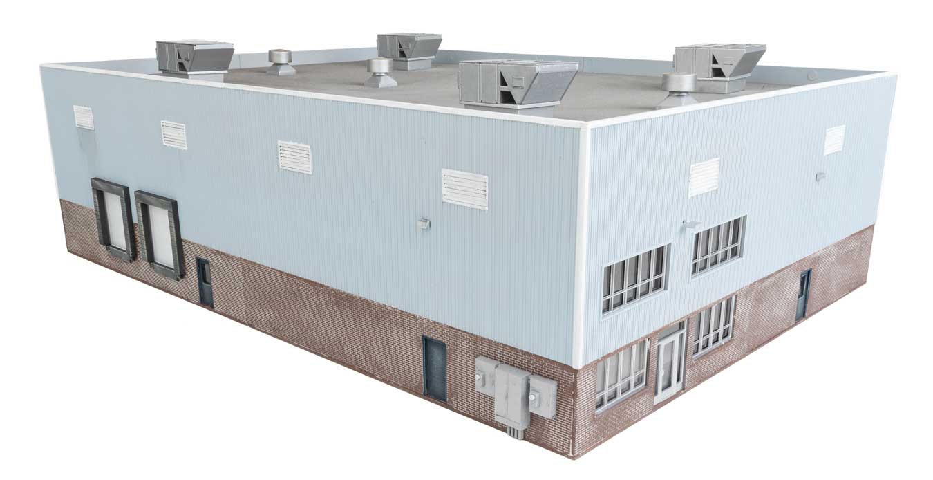 Walthers Cornerstone HO 933-4145 Plastic Pellet Plant - Kit