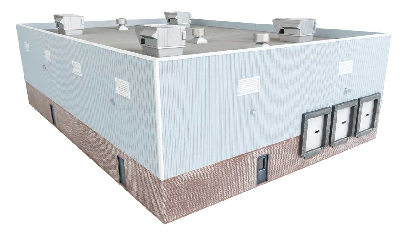Walthers Cornerstone HO 933-4145 Plastic Pellet Plant - Kit
