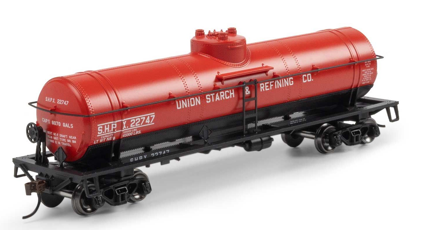 Athearn HO ATH3381 Single Dome Tank Car Union Starch SHPX #22747