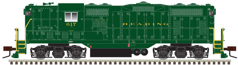 Atlas Classic Gold HO 10003970 DCC/ESU LokSound Select Equipped EMD GP7 Locomotive Reading RDG #617