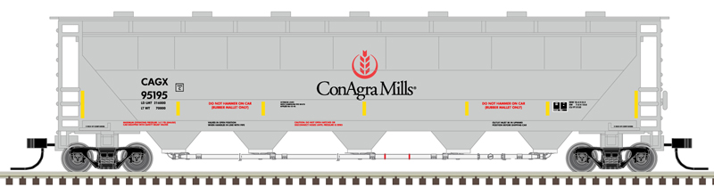 Atlas Master N 50005671Trinity PD5000 Covered Hopper ConAgra Mills CAGX #95121