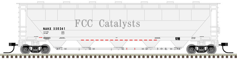 Atlas Master N 50005676 Trinity PD5000 Covered Hopper FCC Catalysts NAHX #550361