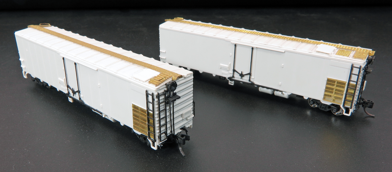 Rapido Trains Inc N 561009 Santa Fe Class RR-61 Mechanical Reefer 'San Francisco Chief' Slogan SFRD 4-Pack