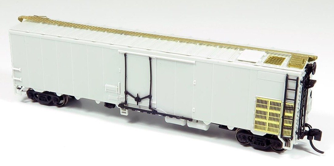 Rapido Trains Inc N 561009 Santa Fe Class RR-61 Mechanical Reefer 'San Francisco Chief' Slogan SFRD 4-Pack
