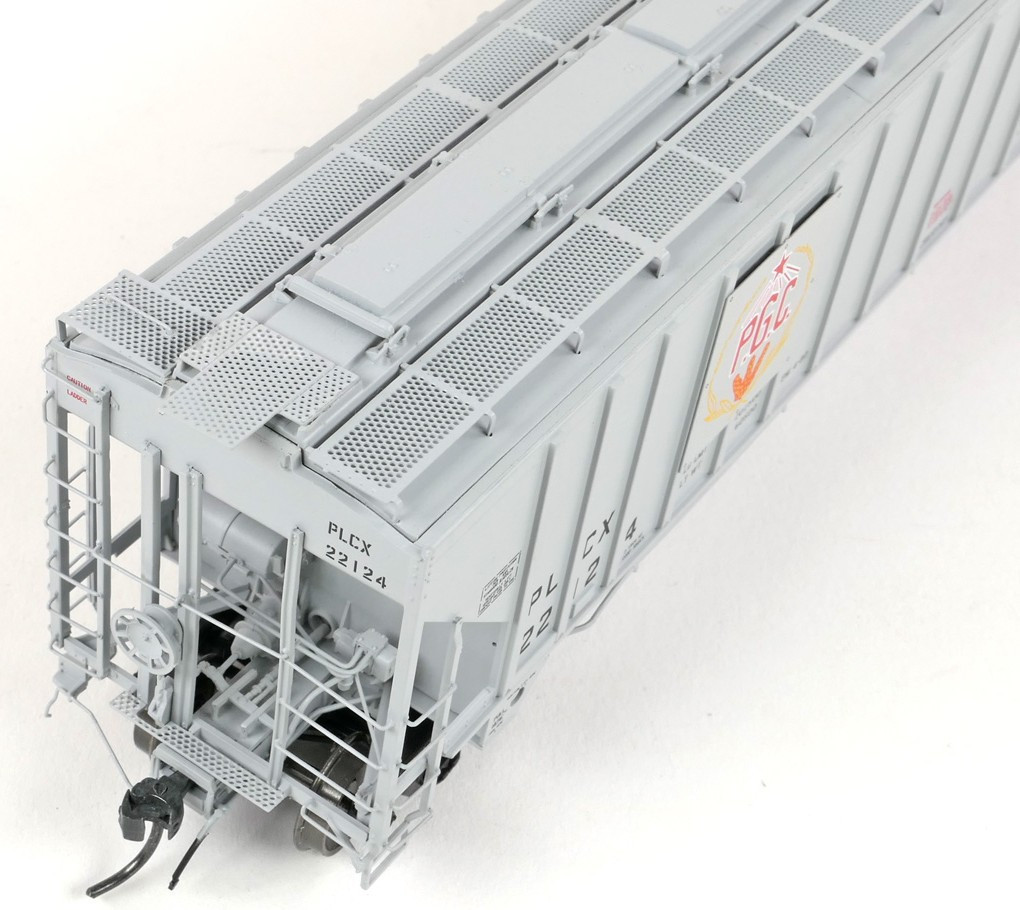 Tangent Scale Models HO 36366-05 PS4750 Covered Hopper Pullman Leasing Co Producer’s Grain 1980 PLCX #22288