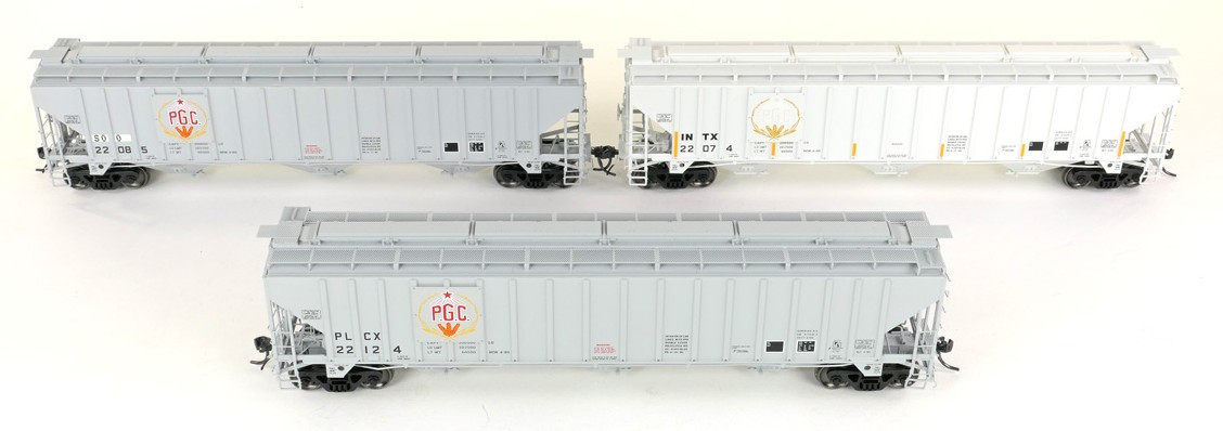 Tangent Scale Models HO 36366-05 PS4750 Covered Hopper Pullman Leasing Co Producer’s Grain 1980 PLCX #22288