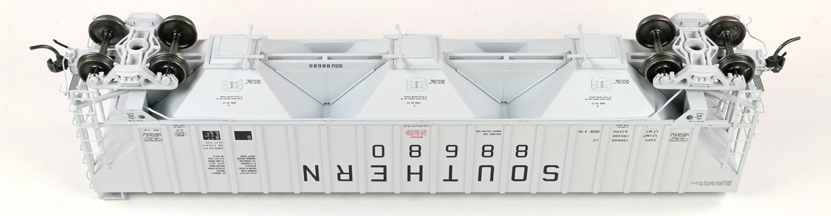 Tangent Scale Models HO 36369-01 PS4750 Covered Hopper Southern Delivery Gray 1981 SOU #88604