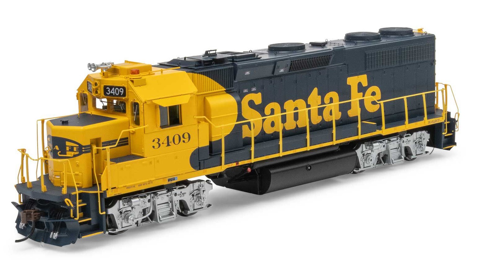 Athearn Genesis HO ATHG66252 DCC Ready EMD GP39-2u Locomotive Santa Fe ATSF #3409