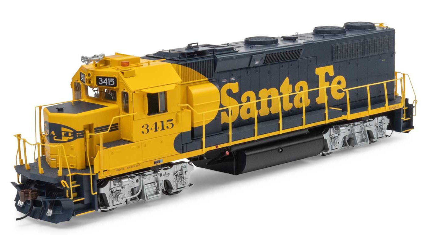 Athearn Genesis HO ATHG66253 DCC Ready EMD GP39-2u Locomotive Santa Fe ATSF #3415