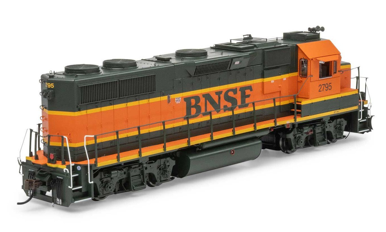 Athearn Genesis HO ATHG66356 DCC/Tsunami 2 Sound Equipped EMD GP39-2u Locomotive BNSF H1 scheme BNSF #2795