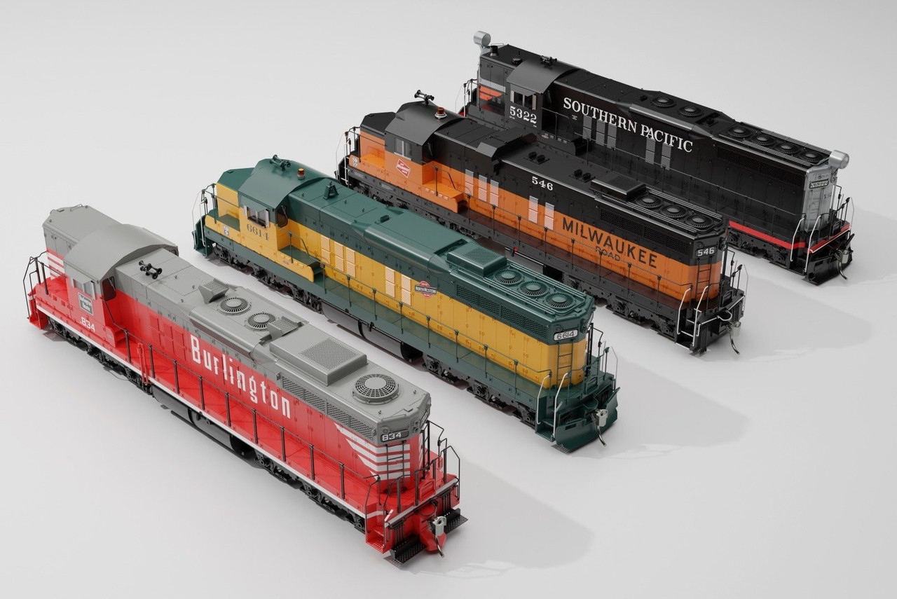 Rapido Trains Inc HO 50614 DCC/ESU Loksound V5 Equipped EMD SD9 Locomotive Baltimore & Ohio B&O #766