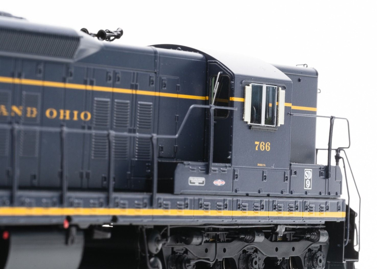 Rapido Trains Inc HO 50614 DCC/ESU Loksound V5 Equipped EMD SD9 Locomotive Baltimore & Ohio B&O #766
