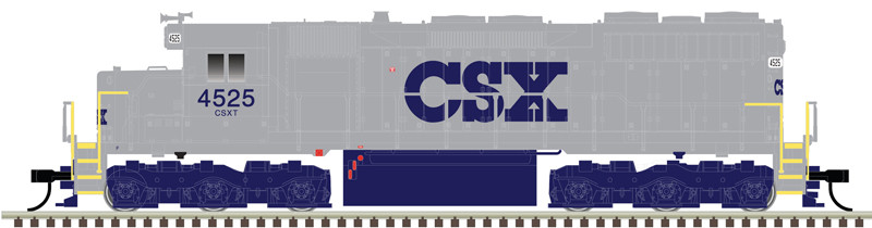 Atlas Master Gold Series HO 10004468 DCC ESU LokSound V5 Equipped EMD SD-35 Locomotive CSX CSXT #4519