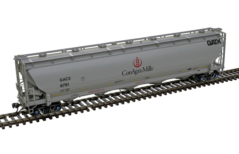 Atlas Master HO 20007488 Trinity 5660 PD Covered Hopper ConAgra Mills GACX #8769
