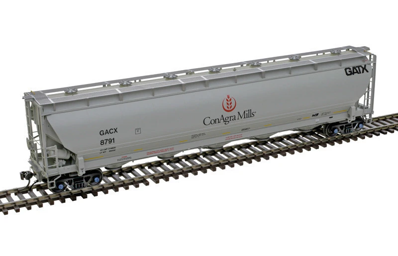 Atlas Master HO 20007492 Trinity 5660 PD Covered Hopper ConAgra Mills GACX #8776