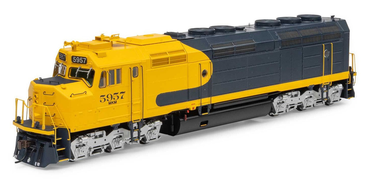 Athearn Genesis HO ATHG18390 DCC/Tsunami 2 Sound Equipped EMD F45u Locomotive Morrison-Knudson MKCX #5957