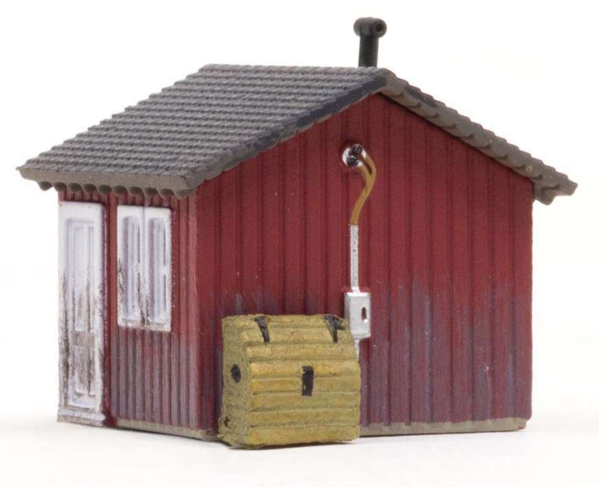 Woodland Scenics N BR4947 Built-&-Ready Landmark Structure Work Shed Assembled