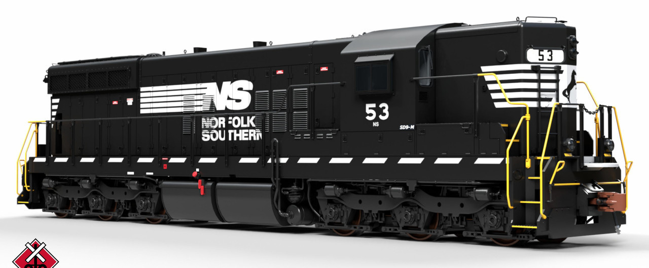 ScaleTrains Rivet Counter HO SXT41188 DCC/ESU Loksound 5 Equipped EMD SD9M Norfolk Southern 'Thoroughbred' w/Ditch Lights NS #56