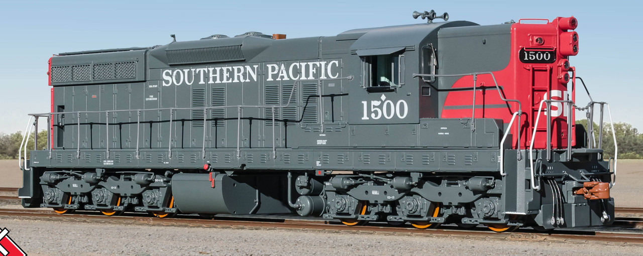 ScaleTrains Rivet Counter HO SXT41191 DCC Ready EMD SD7R Locomotive Southern Pacific 'Bloody Nose' SP #1500