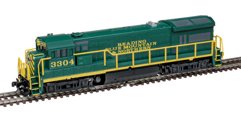 Atlas Master Silver Series N 40005944 DCC Ready GE U33 Locomotive Reading & Northern RBMN #3304