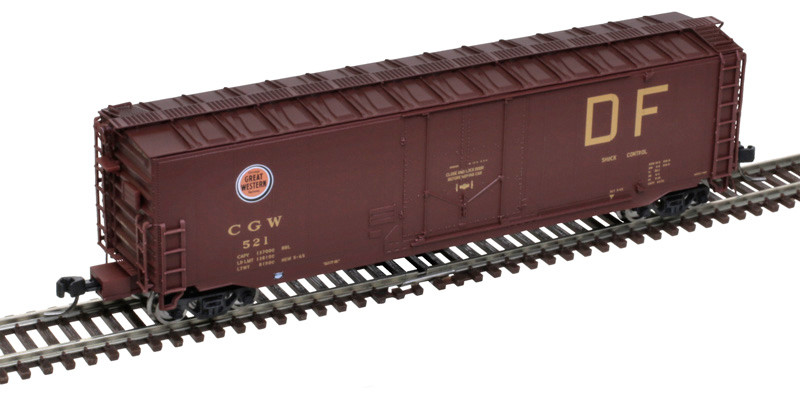 Atlas Master N 50007152 50’ GA RBL Boxcar Chicago Great Western CGW #521