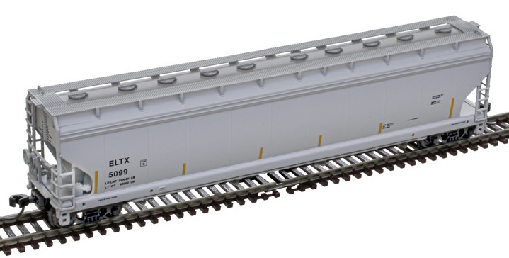 Atlas Master N 50006985 ACF 5800 Centerflow Plastics Covered Hopper Soltex Polymers ELTX #5092