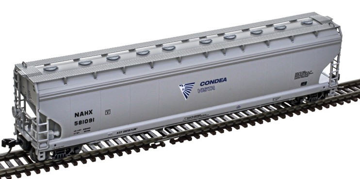 Atlas Master N 50006987 ACF 5800 Centerflow Plastics Covered Hopper Condea Vista Plastics NAHX #581062