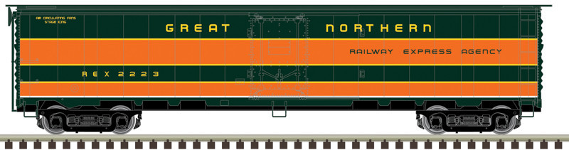 Atlas Master HO 20007633 REA Steel Express Reefer Great Northern 'REA Leaseback' REX #2234