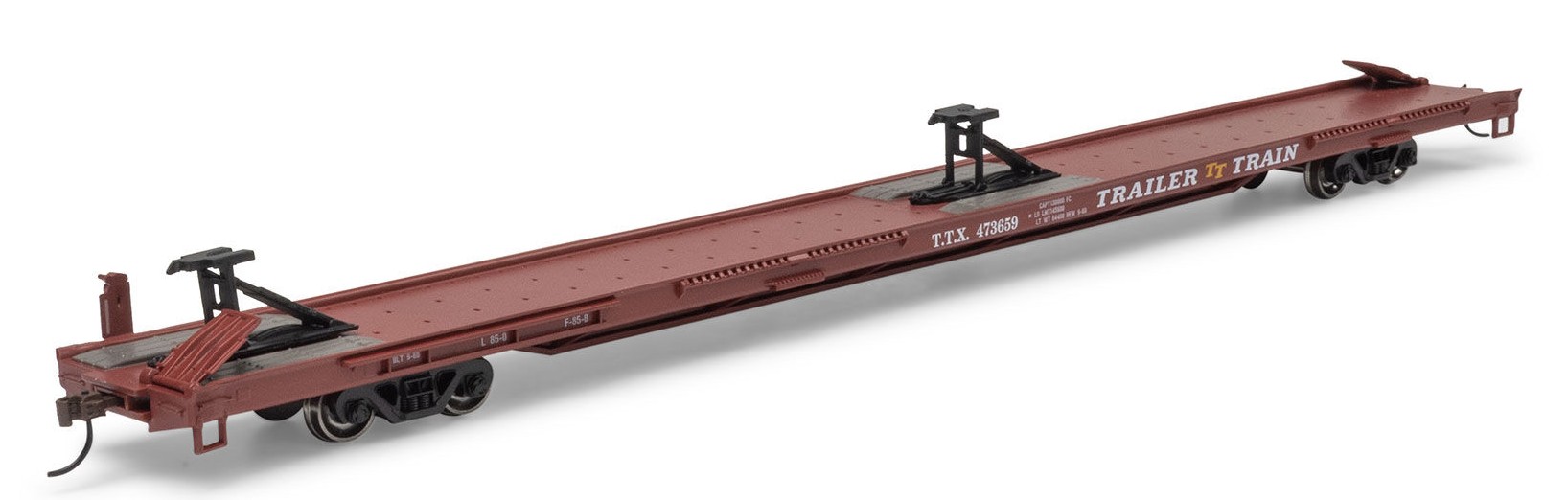 Athearn HO ATH-1544 85' TOFC Flat Car TTX #473659