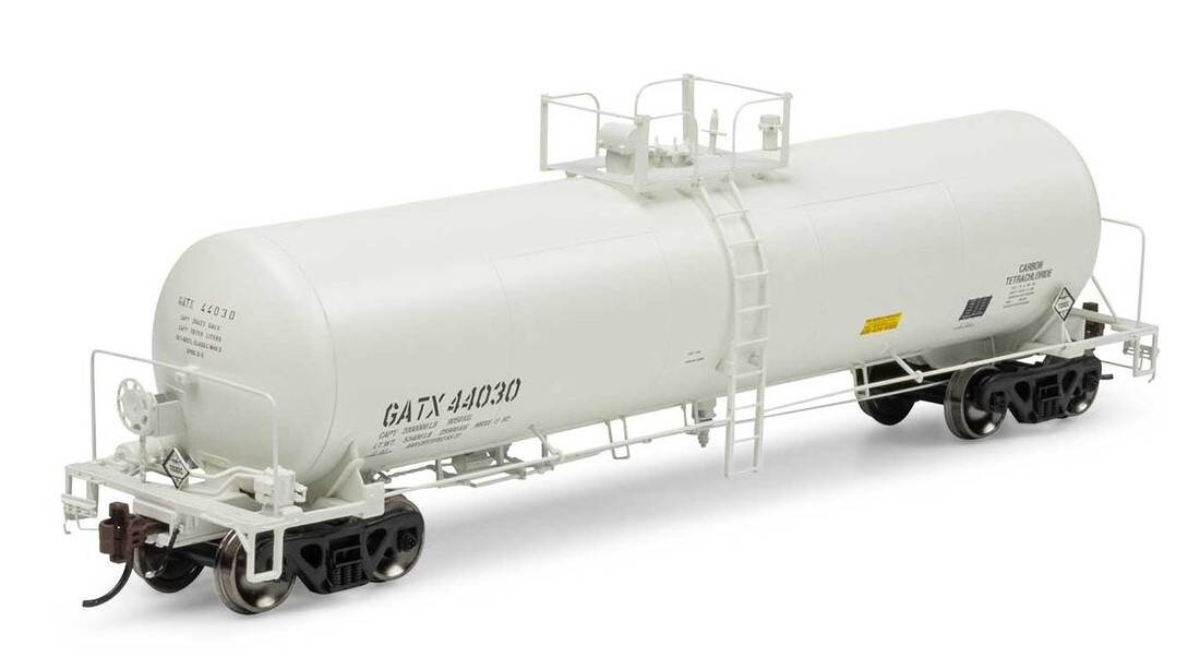 Athearn Genesis HO ATHG-1305 GATC 20K Gallon Tank Car GATX White #44030