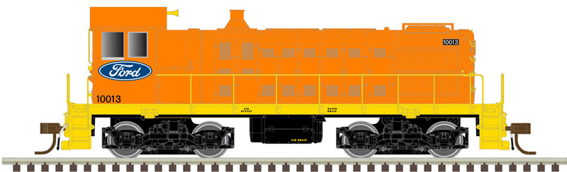 Atlas Master Gold Series N 40005729 DCC/ESU LokSound V5 Equipped Alco S-2 Locomotive Ford #10013