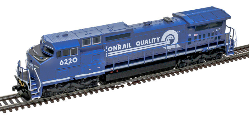 Atlas Master Gold Series N 40005852 DCC/ESU LokSound V5 Equipped DASH 8-40CW Locomotive Conrail 'Quality' CR #6220