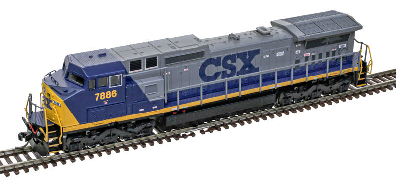 Atlas Master Gold Series N 40005855 DCC/ESU LokSound V5 Equipped DASH 8-40CW Locomotive CSX 'YN2' CSX #7886