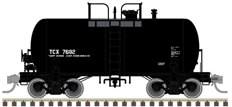 Atlas Master HO 20007809 Beer Can Tank Car Texaco TCX #7667
