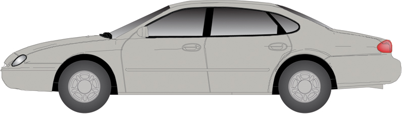 Atlas HO 1282 1996 Ford Taurus 4-Door Sedan Silver Frost Metallic