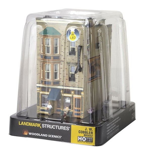 Woodland Scenics HO BR5032 Built & Ready J. W. Cobbler