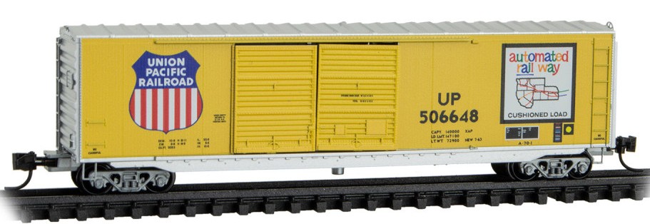 Micro Trains Line N 037 00 170 50' Standard Boxcar Union Pacific UP #506648