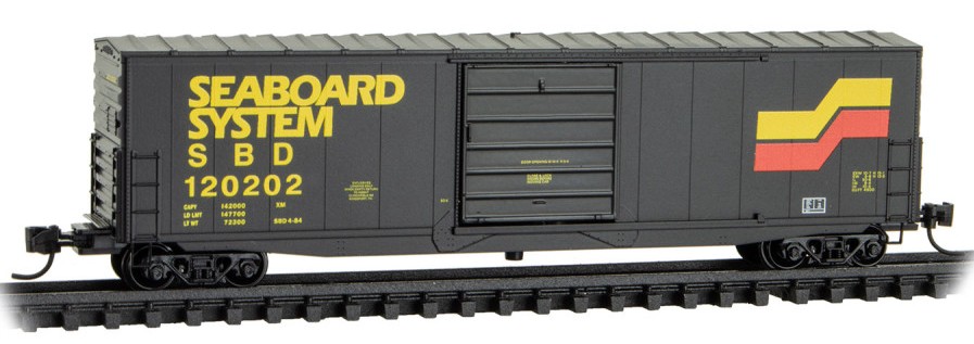 Micro Trains Line N 180 00 335 50' Standard Boxcar Seaboard SBD #120202