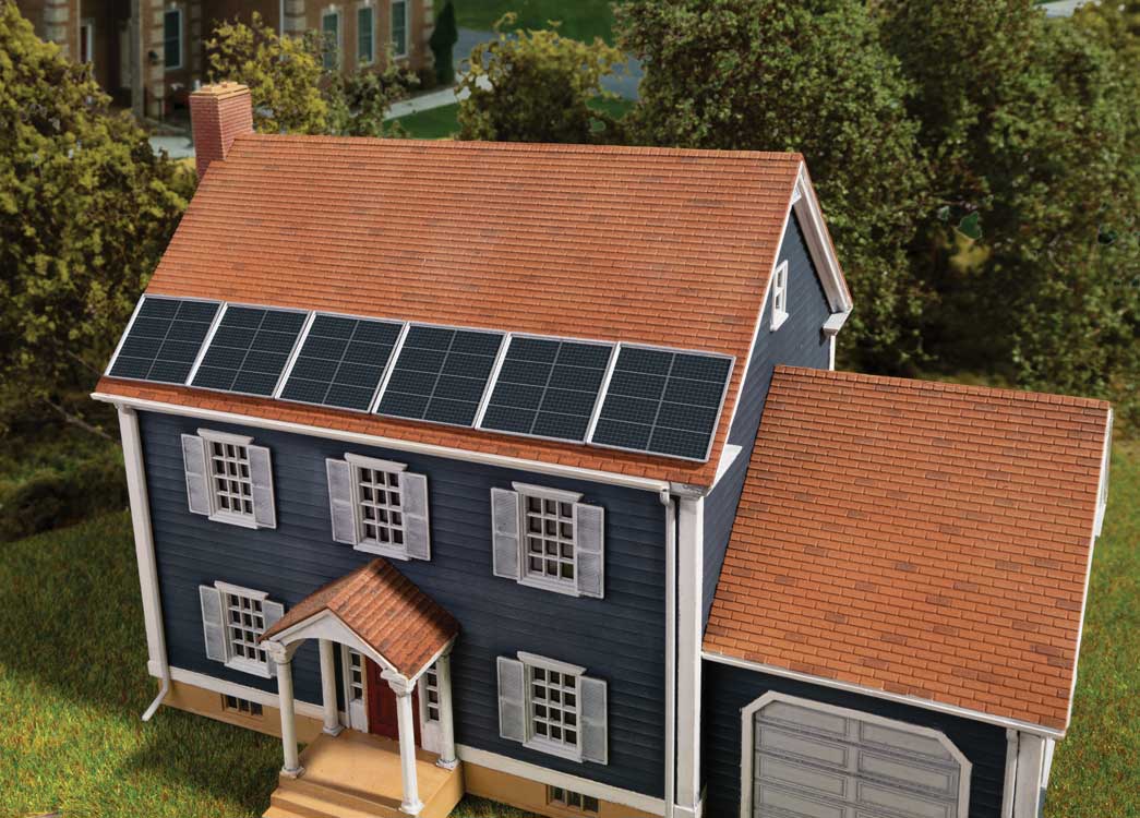 Walthers SceneMaster HO 949-4196 Rooftop Solar Panels - Kit