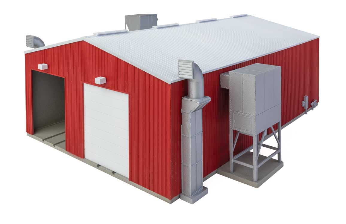 Walthers Cornerstone HO 933-3909 Railroad Paint Shop - Kit