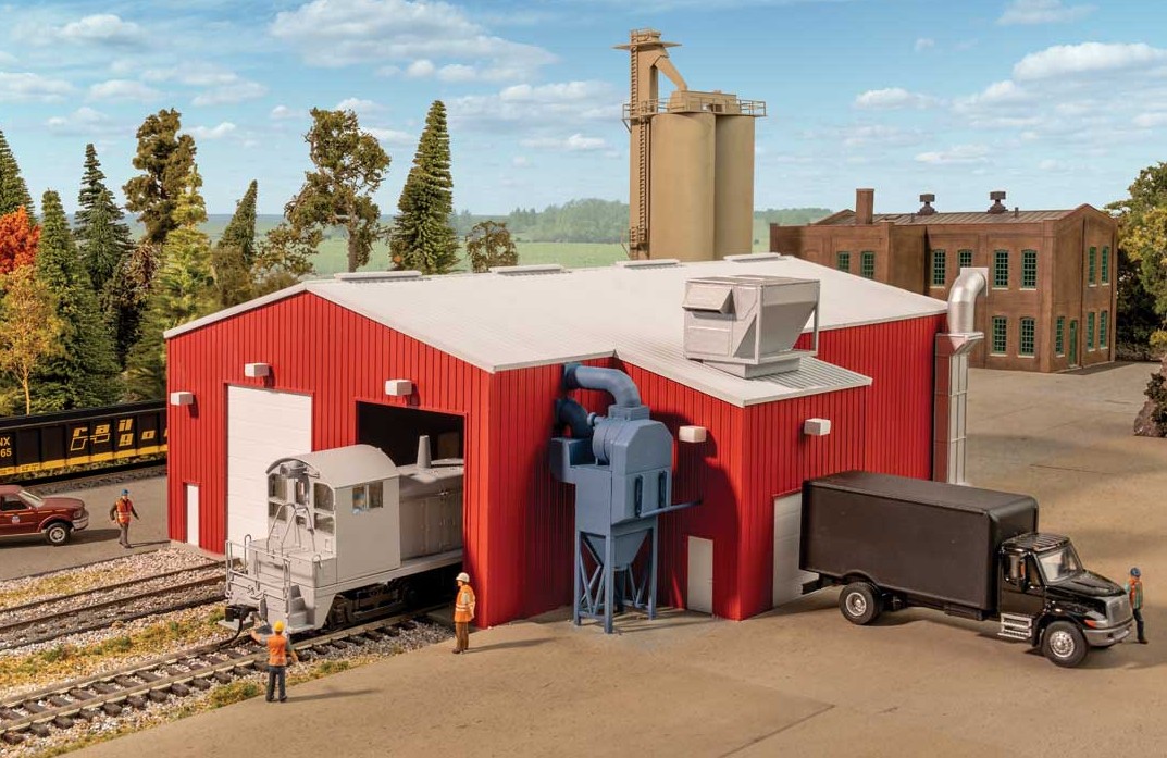 Walthers Cornerstone HO 933-3909 Railroad Paint Shop - Kit