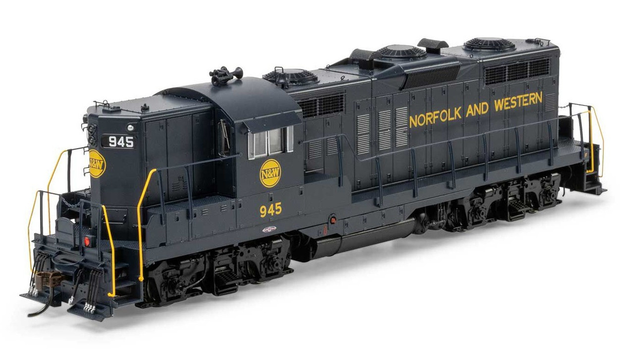 Athearn Genesis HO ATHG-1375 DCC/Tsunami 2 Sound Equipped EMD GP18 Locomotive Norfolk & Western NW #945
