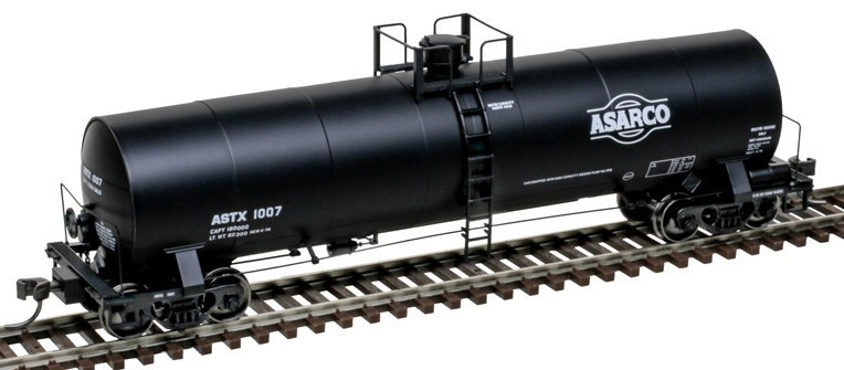 Atlas Master HO 20007566 ACF 17,360-Gallon Tank Car ASARCO ASTX #1012