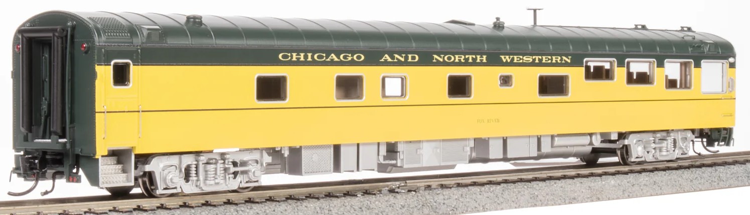 Broadway Limited Imports HO 9107 Chicago & North Western Track Inspection Car 'Fox River'